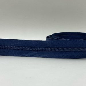 CIERRE POR METRO CADENA NYLON N3 (4mm) X 10m - Marino, Rollos