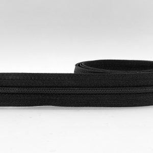 CIERRE POR METRO CADENA NYLON N3 (4mm) X 10m - Negro, Rollos