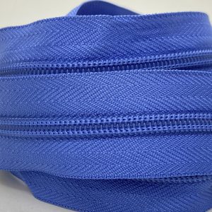 CIERRE POR METRO CADENA NYLON N5 (6mm) X 10m - Azulino, Rollos