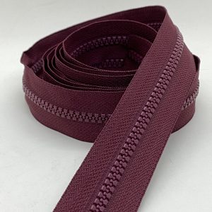 CIERRE CADENA DIENTE DE PERRO POR METRO 6mm X 10m - Bordo, x cada 10mts