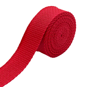 CINTA MOCHILERA 2.5cm REFORZADA X 50m COLORES - Rojo, Unidades