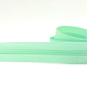 CIERRE POR METRO CADENA NYLON N3 (4mm) X 10m - Verde agua, Rollos