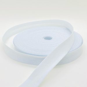 CINTA AL BIES ALGODÓN 2cm x 25m - Blanco, Rollos