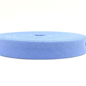CINTA AL BIES ALGODÓN 2cm x 25m - Celeste Pastel, Rollos