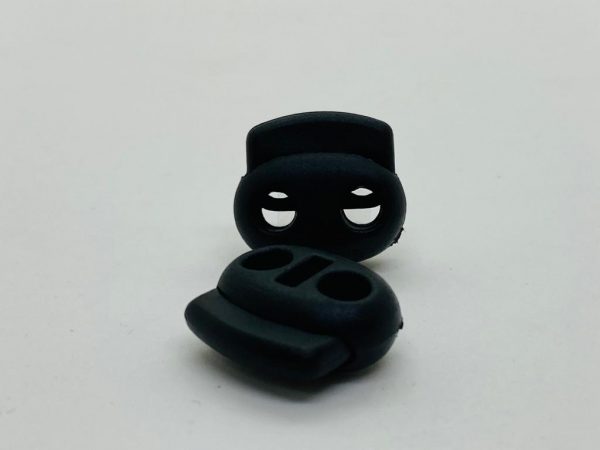 TANCA DOBLE NEGRO X 500 UNIDADES PARA CORDÓN - Image 2