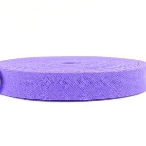 CINTA AL BIES ALGODÓN 2cm x 25m - Violeta Tulipan, Rollos