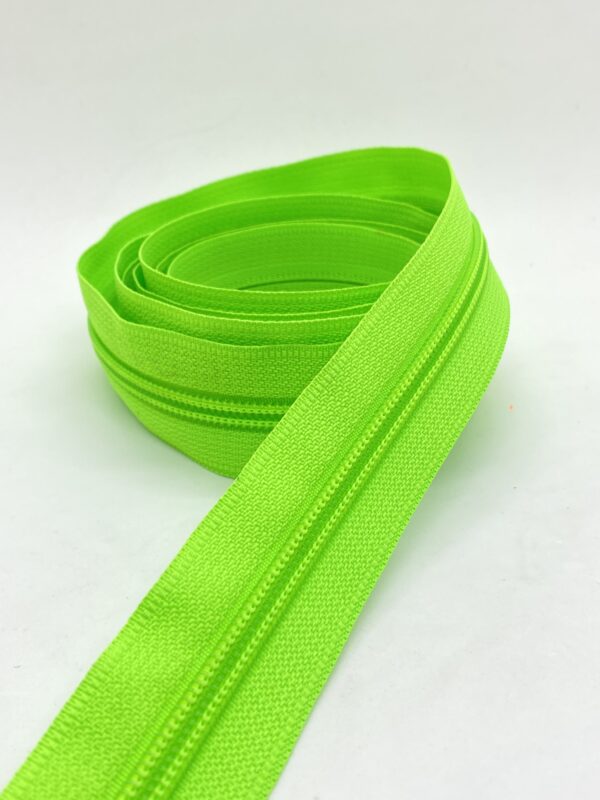CIERRE POR METRO CADENA NYLON N5 (6mm) X 10m FLUOR! - Image 6