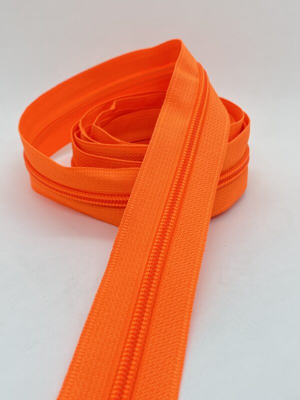 CIERRE POR METRO CADENA NYLON N5 (6mm) X 10m FLUOR! - Image 4