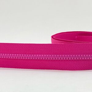 CIERRE CADENA DIENTE DE PERRO POR METRO 4mm X 10m - FUCSIA, x cada 10mts