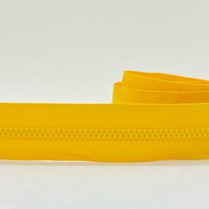 CIERRE CADENA DIENTE DE PERRO POR METRO 4mm X 10m - AMARILLO ORO, x cada 10mts