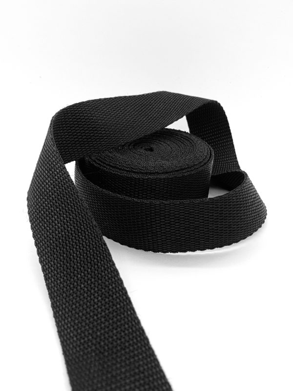CINTA MOCHILERA 4cm REFORZADA X 50m NEGRA - Image 2